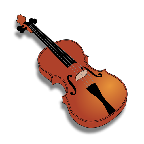 Векторное изображение скрипки