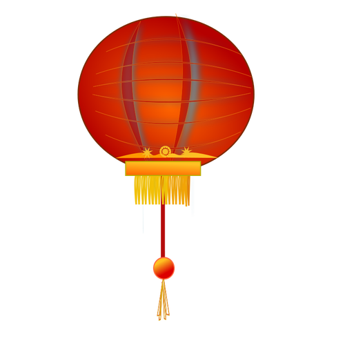 Chinese lantern vector afbeelding