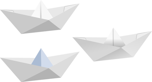 Paper boats