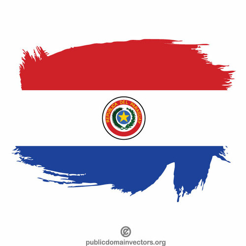 Нарисованные флаги Парагвая