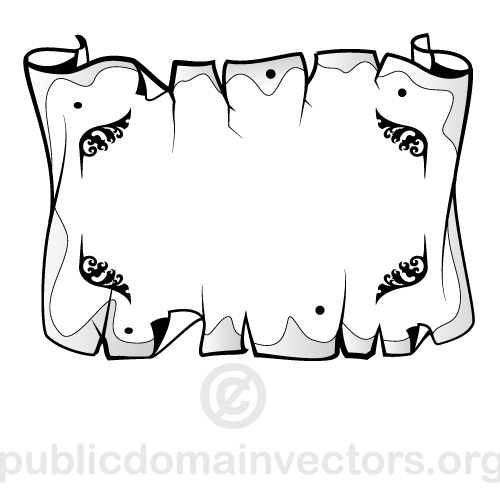 양피지 벡터 그래픽