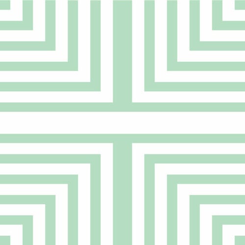 Grønt geometrisk mønster