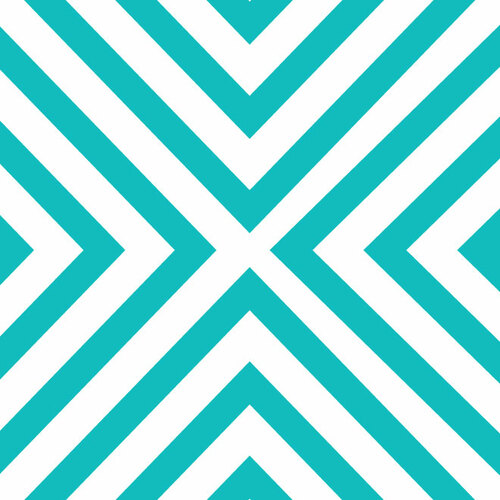 Teal stripes pattern