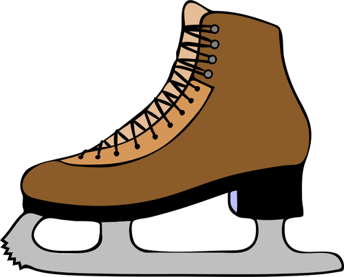 Vektorgrafiken von skating-Schuh