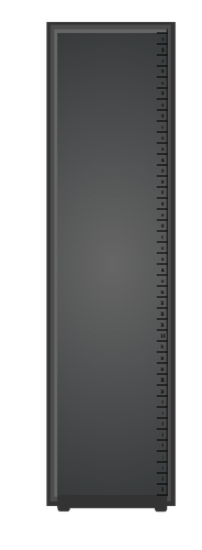 Server rack vector illustrasjon