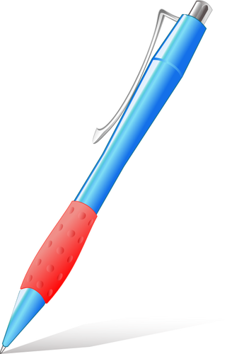 Vector drawing of simple plastic pen