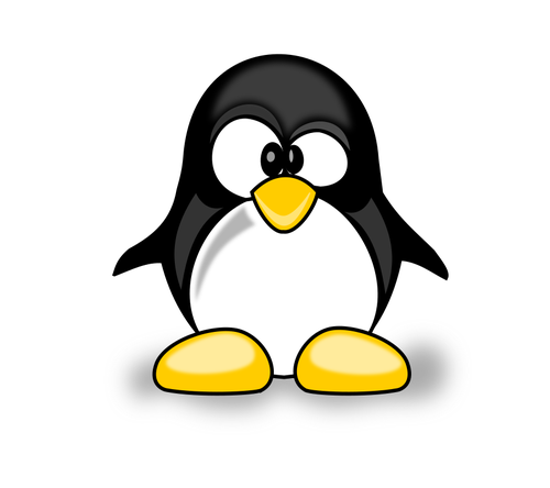 Vector illustration of a penguine