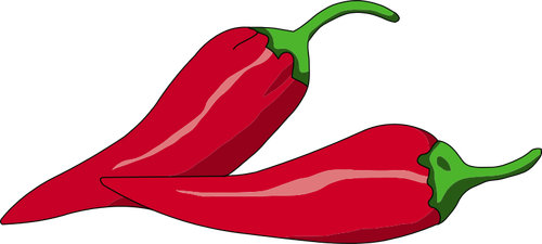 Vektor illustration av mexikanska chili paprika