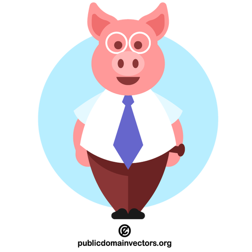 Pig businessman