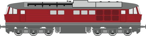 Červená lokomotiva