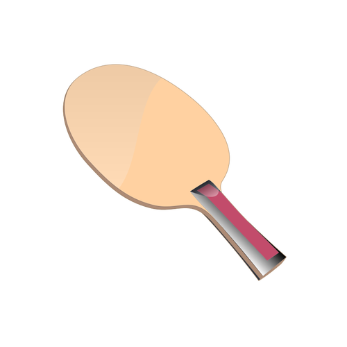 A table tennis racket vector clip rt