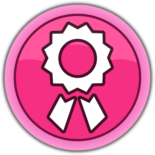 Pink reward button