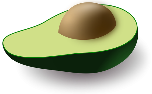 Avocado vector afbeelding