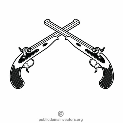 Flintlocks 벡터 이미지