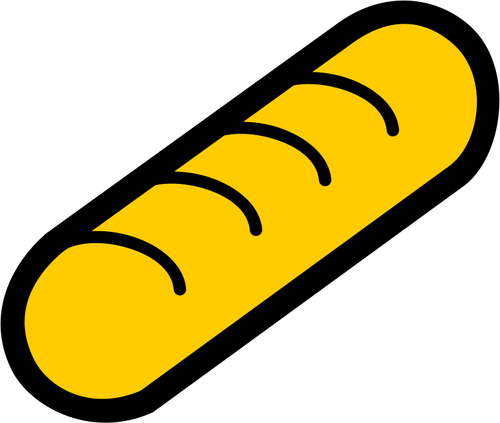 Vektorový obrázek ikony bageta