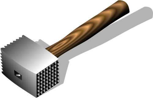 肉ハンマー ベクトル画像