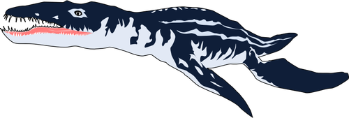 Pliosaurus 矢量剪贴画