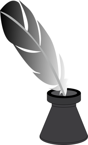 Quill and inkwell image