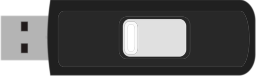 Sandisk Cruzer माइक्रो यूएसबी मेमोरी स्टिक वेक्टर क्लिप आर्ट