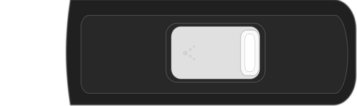 SanDisk Cruzer Micro flash lecteur vecteur une image clipart