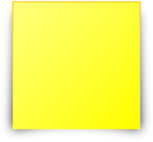 Yellow sticky note