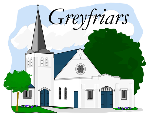 Grafis vektor dari Greyfriars Presbyterian Church