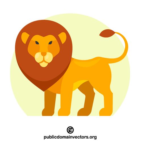 A lion