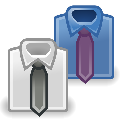 Anzug-Symbole
