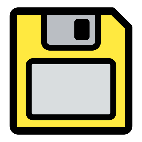 Floppy disc vector image