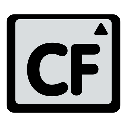 CF vektor icon