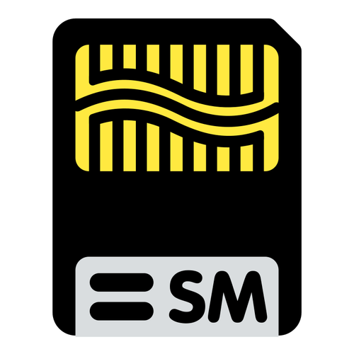 SIM-kaart vector tekening