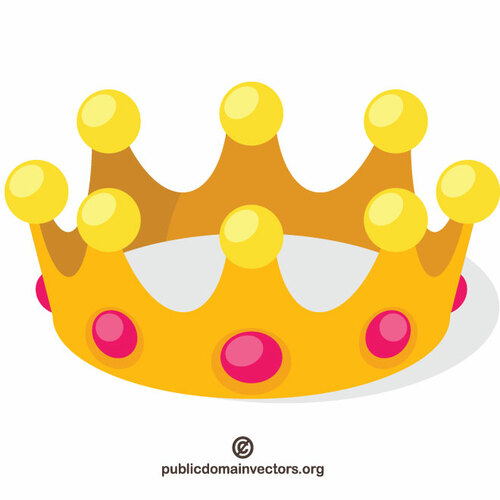 Crown vector clip art