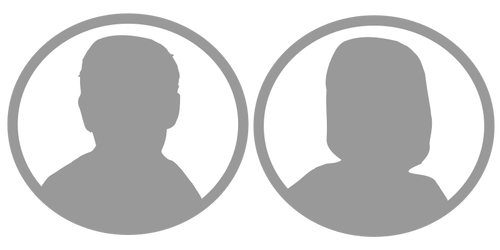 Bărbat şi femeie imaginea de profil