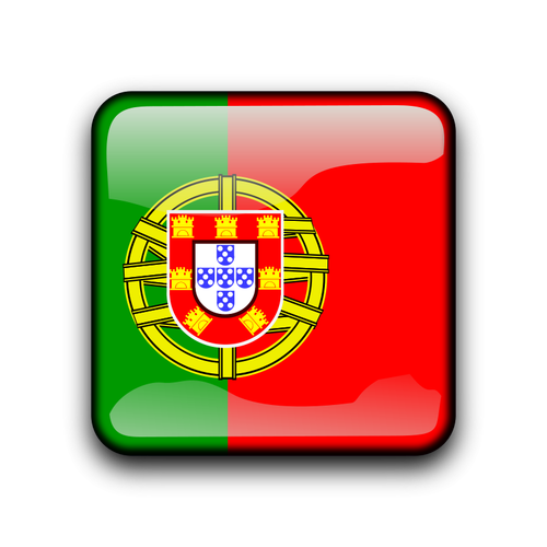 Portugisiska vektor flagga