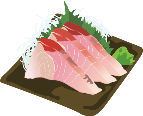 Prato de salmão
