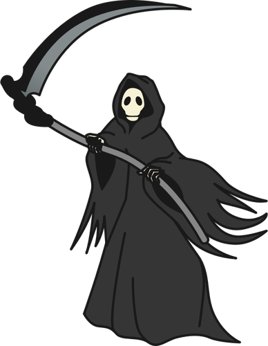 Grim reaper vektor gambar