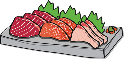 Refeições de três peixes