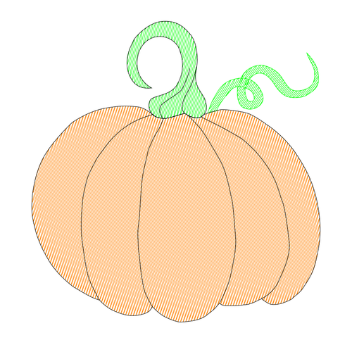 Disegno della zucca