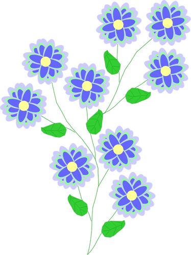 블루 꽃