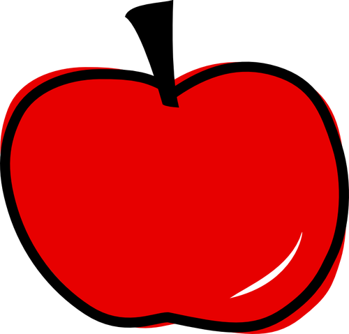 Grafică vectorială sălbatice Apple