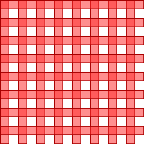 ClipArt vettoriali di pattern a scacchi bianchi e rossi