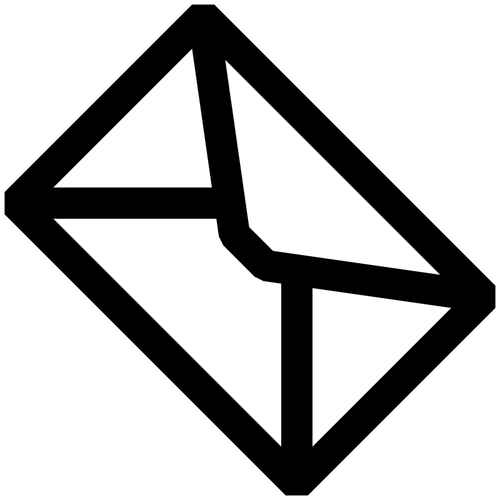 Surat vektor icon