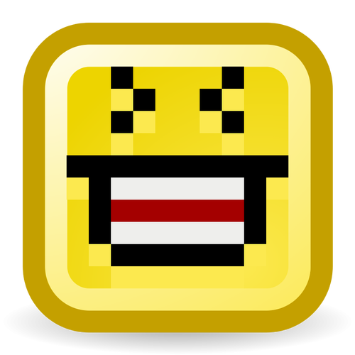 LOL smiley vektor icon