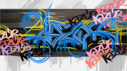 Graffiti obraz