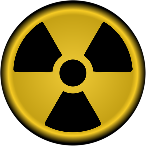 ClipArt vettoriali di simbolo radiazioni nucleari