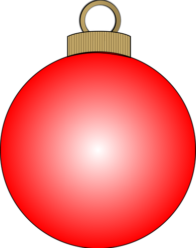 Vector de bola de Navidad