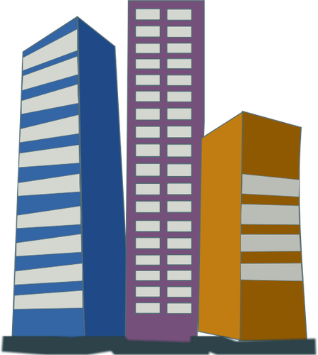 Inmobiliaria prediseñadas de vector