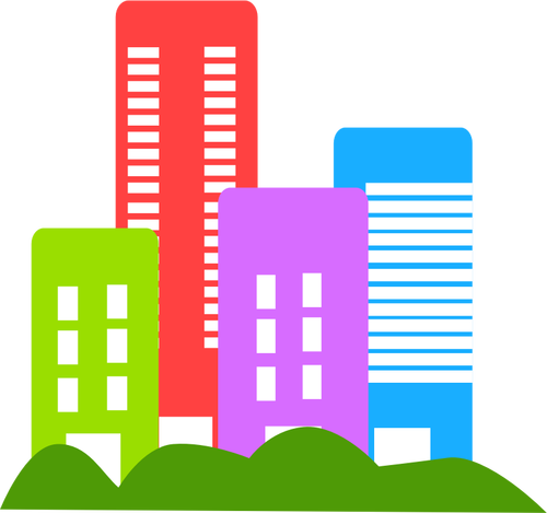 Vektor-Zeichenprogramm Immobilien Logo
