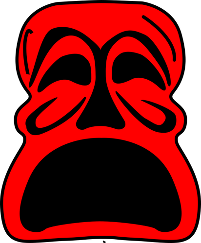 Rode masker