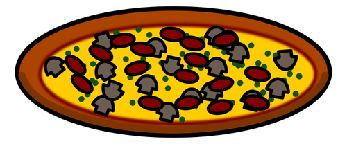 標準的なピザのアイコン